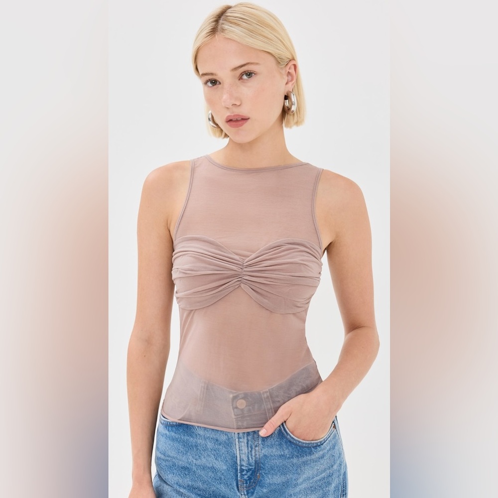 Reformation Rose Knit Top XL
